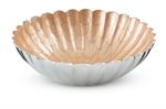 Julia Knight 15 inch Peony Round Deep Bowl / Shrimp