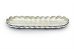 Julia Knight Peony 14 in. Rectangular Tray - Snow