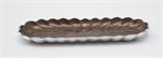 Julia Knight 14 inch Peony Rectangular Tray / Chocolate