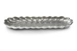 Julia Knight Peony 14 in. Rectangular Tray - Platinum