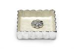 Julia Knight Cocktail Napkin Holder - Snow