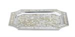 Julia Knight Classic 20 in. Octagonal Tray - Full Mother of Pearl