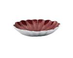 Julia Knight 8 inch Peony Oval Bowl / Pomegranate