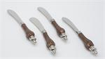 Julia Knight Peony Spreader Knife / Chocolate