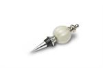 Julia Knight Peony Bottle Stopper - Snow