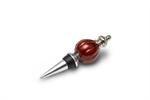 Julia Knight Peony Bottle Stopper - Pomegranate