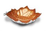 Julia Knight Grape Leaf 17 in. Bowl - Mango