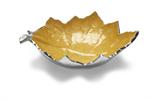 Julia Knight - Grape Leaf Bowl, 13 inch - Saffron