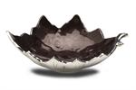 Julia Knight Grape Leaf 13 in. Bowl - Blackberry