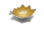 Julia Knight - Grape Leaf Bowl, 7 inch - Saffron