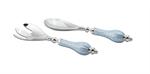 Julia Knight Peony Salad Serving Set / Hydrangea