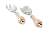 Julia Knight Peony Salad Serving Set / Shrimp