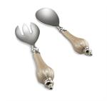 Julia Knight - Peony Salad Serving Set, Champagne