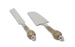Julia Knight Peony Cake Server Set / Toffee