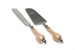 Julia Knight Peony Cake Server Set - Shrimp