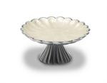 Julia Knight Peony Petite 6 in. Cake Stand - Snow