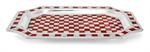 Julia Knight - Classsic Octagonal Tray, 16 in. - Mosaic Pomegranate