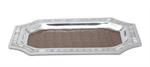 Julia Knight 16 inch Classic Octagonal Tray / Chocolate