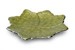 Julia Knight Round Leaf 15" Platter - Kiwi