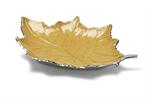 Julia Knight - Grape Leaf Platter, 17 inch - Saffron