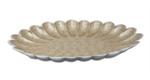 Julia Knight Peony 18 in. Oval Platter - Toffee 