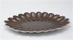Julia Knight 18 inch Peony Oval Platter / Chocolate