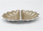 Julia Knight 11 inch Peony 2-Part Divided Dish / Toffee