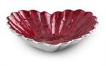 Julia Knight 10 inch Heart Bowl / Pomegranate