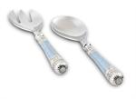 Julia Knight Classic Salad Serving Set / Hydrangea