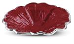 Julia Knight Hibiscus 8" Bowl - Pomegranate
