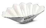 Julia Knight 17.5 inch Tahitian Clam Shell Bowl / Snow