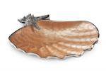 Julia Knight Scallop Starfish 14.5" Bowl - Shrimp
