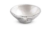 Julia Knight 3.5 inch Scallop Bowl / Snow