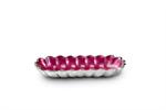 Julia Knight Peony 7 in. Butter Dish - Raspberry