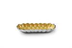 Julia Knight Peony 7 in. Butter Dish - Saffron