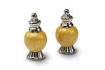 Julia Knight 4 in. Salt & Pepper Set - Saffron
