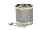 Julia Knight Classic Covered Ice Bucket - Platinum