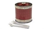 Julia Knight Classic Covered Ice Bucket - Pomegranate