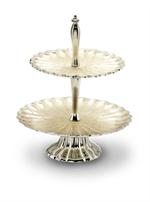 Julia Knight Peony 2-Tier Server - Buttercream