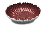 Julia Knight - Aster Bowl, 15 inch - Pomegranate