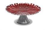 Julia Knight - Aster Cake Stand, 14 inch - Pomegranate