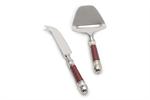 Julia Knight - Classic Cheese Serving Set - Pomegranate