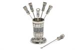 Julia Knight - Classic Cocktail Pick Set, Platinum