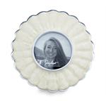 Julia Knight - Peony Round Frame - Snow