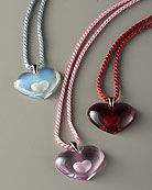 Lalique Tender Heart Pendants