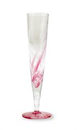 Julia Knight Argento Champagne Flute - Raspberry