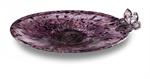 Argento Oval Flower Platter (15 in.) - Amethyst
