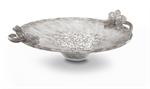 Julia Knight - Argento Flower Oval Bowl (15 inch) - Platinum