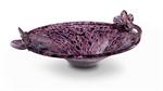 Julia Knight - Argento Flower Oval Bowl (15 inch) - Amethyst