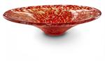 Julia Knight - Argento Oval Bowl (15 inch) -  Pomegranate